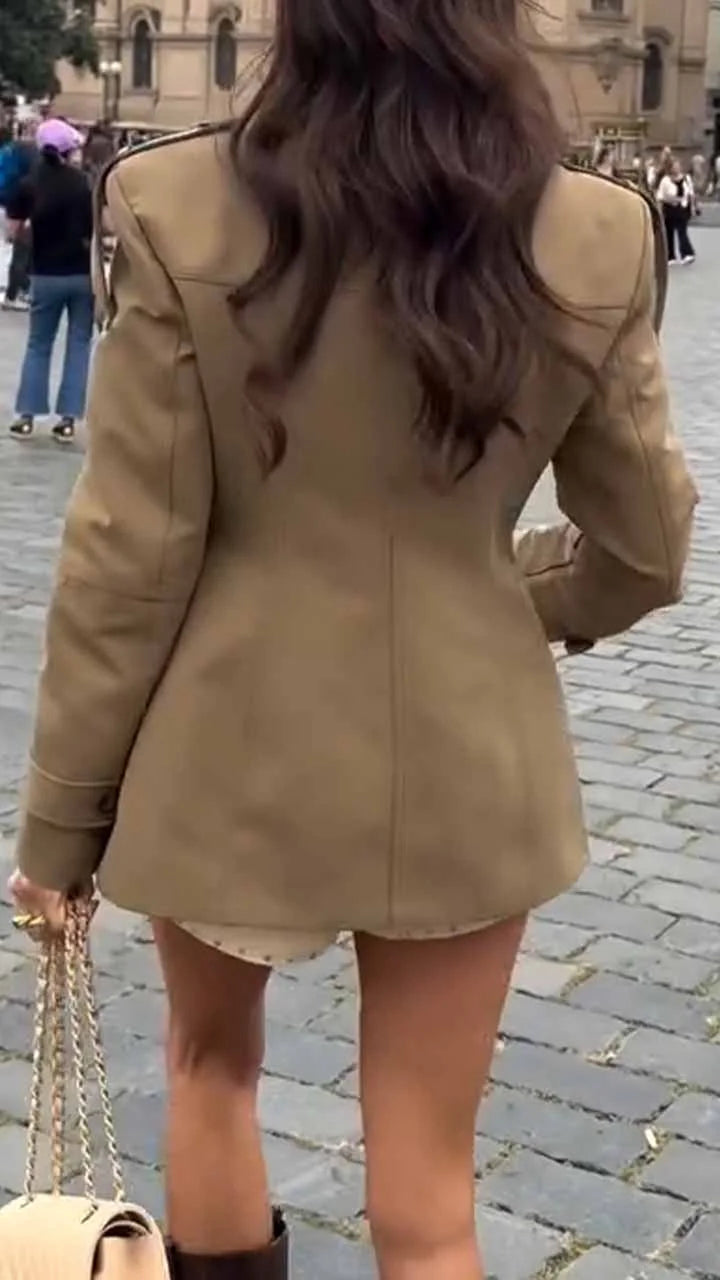 TABBED POCKET JACKET