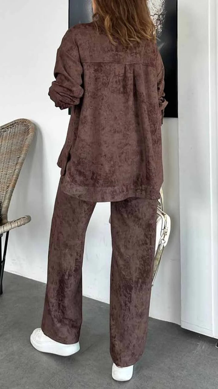 Batik pattern jumpsuit set